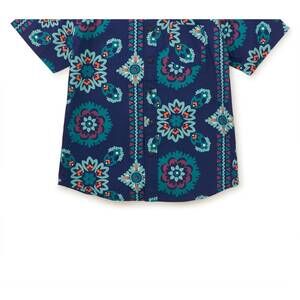 NEW TEA COLLECTION men's button-up woven shirt in limpopo bandana